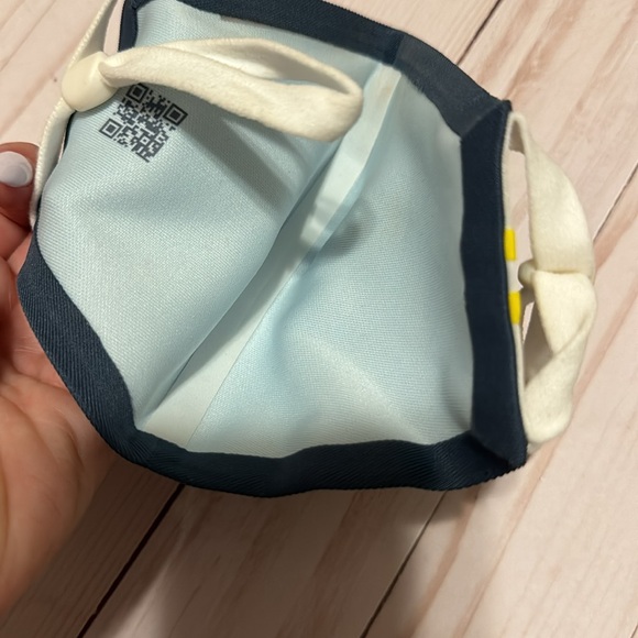 Benni light navy face mask - Picture 4 of 4